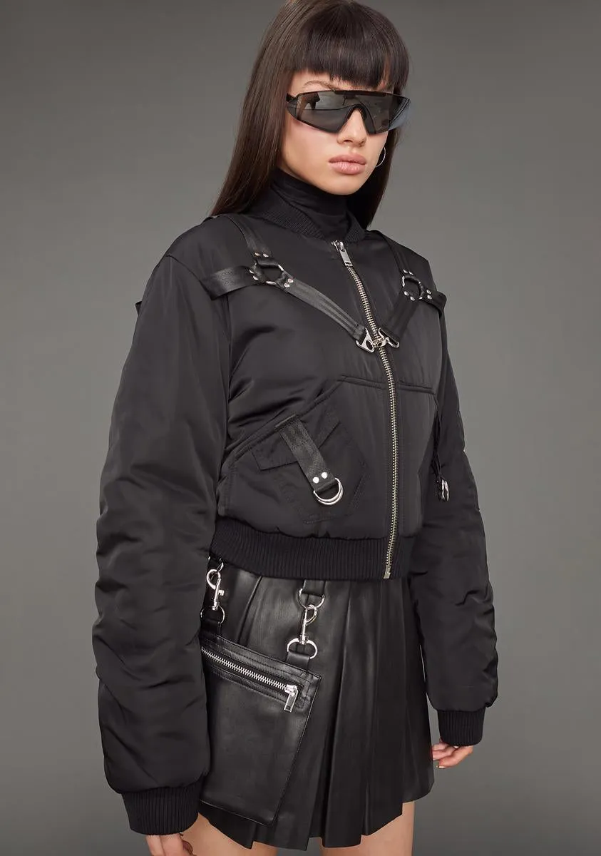 Baddie Undercover Bomber Jacket sold by Dolls Kill product image thumbnail 2