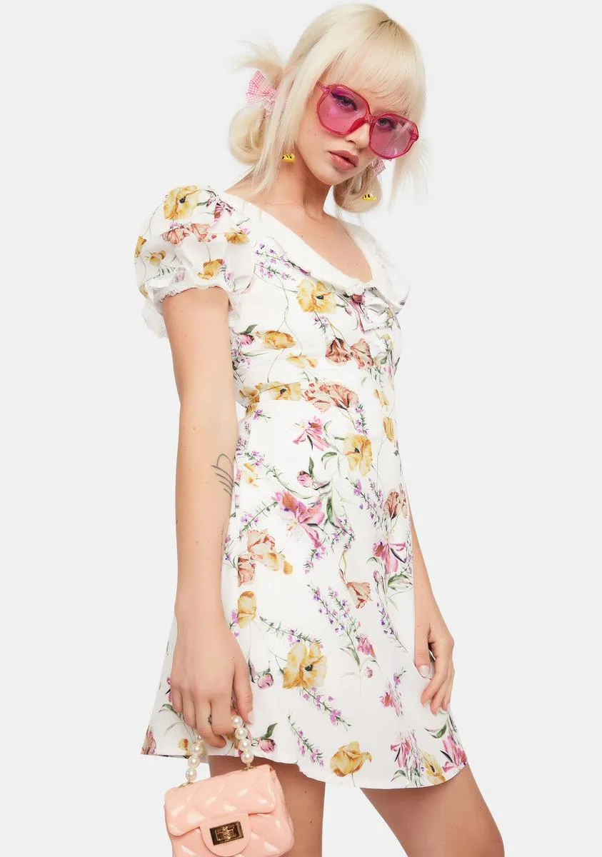 Floral Frantic Mini Dress sold by Dolls Kill product image thumbnail 2