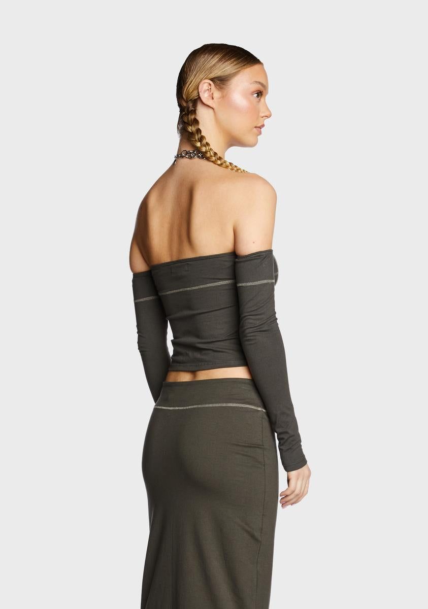 Lan Long Sleeve Top sold by Dolls Kill product image thumbnail 4