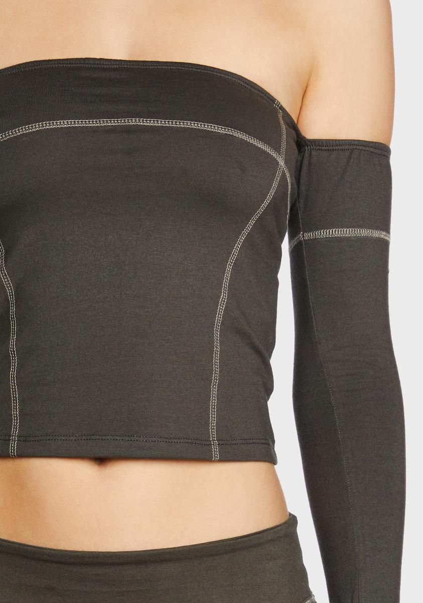 Lan Long Sleeve Top sold by Dolls Kill product image thumbnail 2