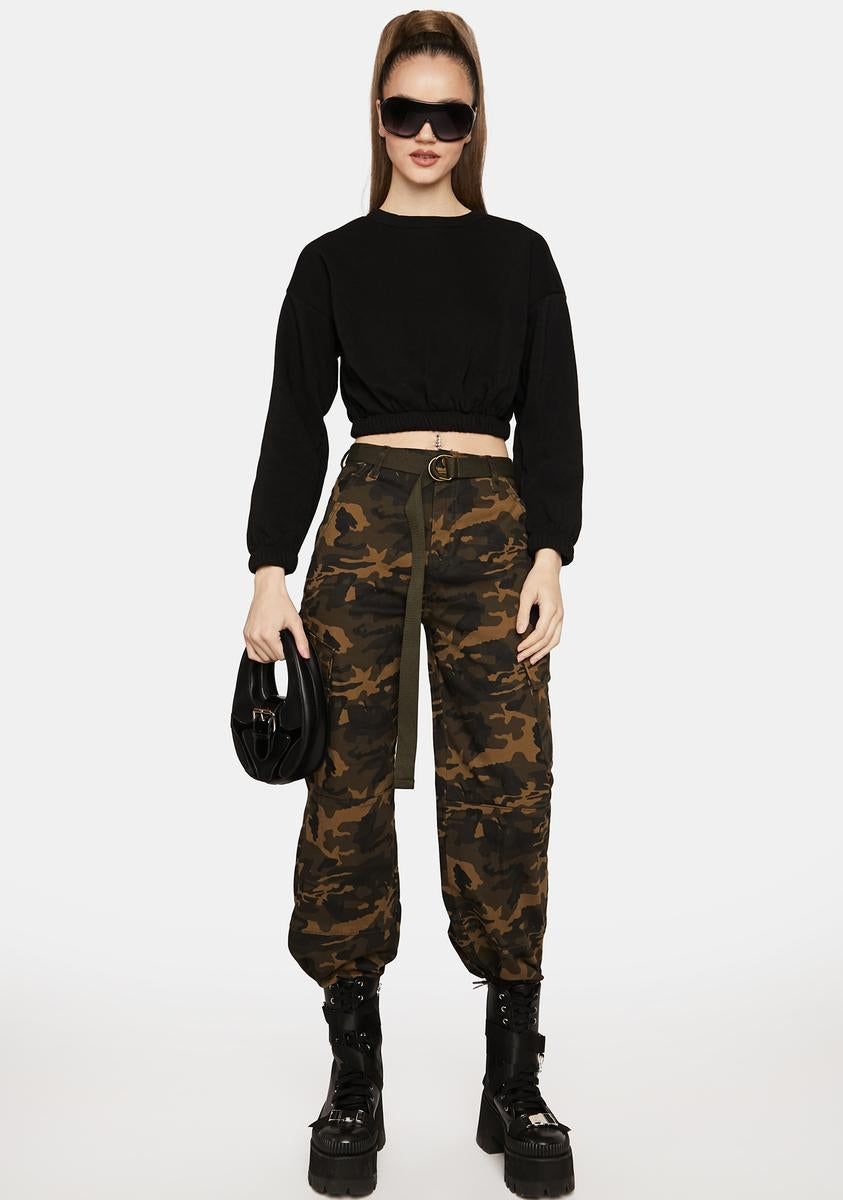 Night Nice To Me Cropped Sweater sold by Dolls Kill product image thumbnail 3