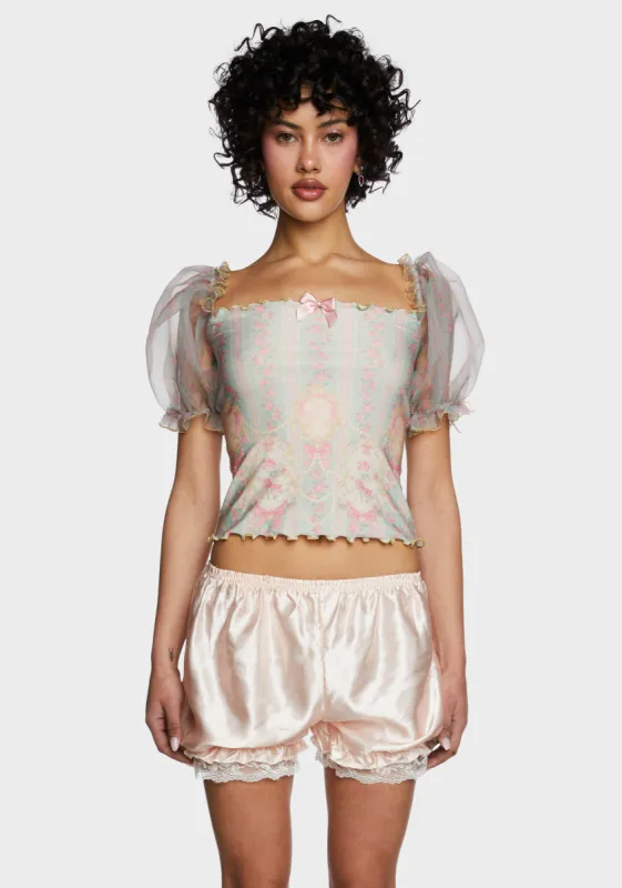 Eat Your Cake Crop Top sold by Dolls Kill