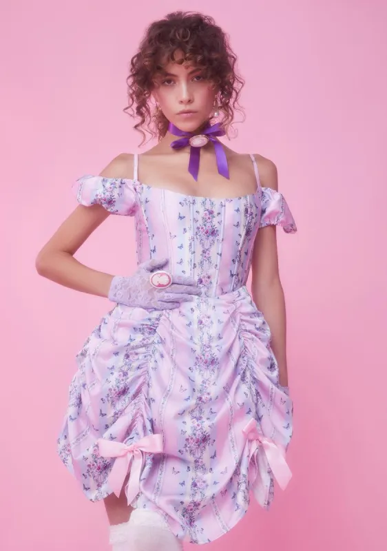 Queen Diaries Corset Dress sold by Dolls Kill