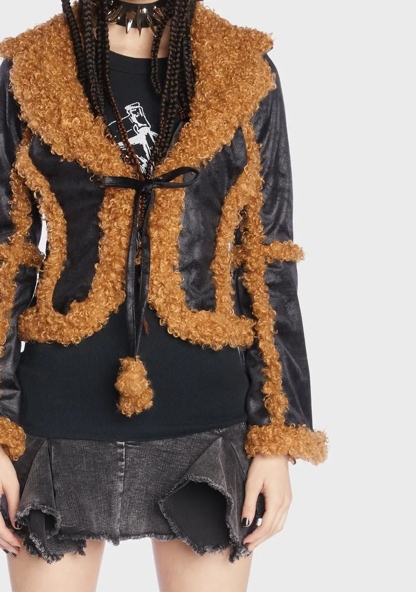 Fuzzed Out Faux Fur Jacket sold by Dolls Kill product image thumbnail 2