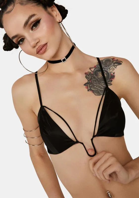 Lucky Oath Bra Top sold by Dolls Kill