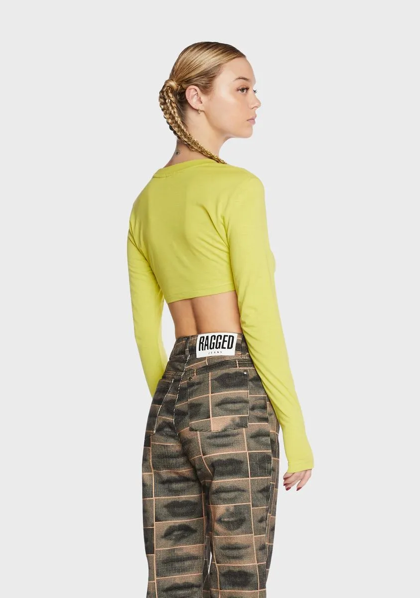 Alien Cropped Tee sold by Dolls Kill product image thumbnail 3