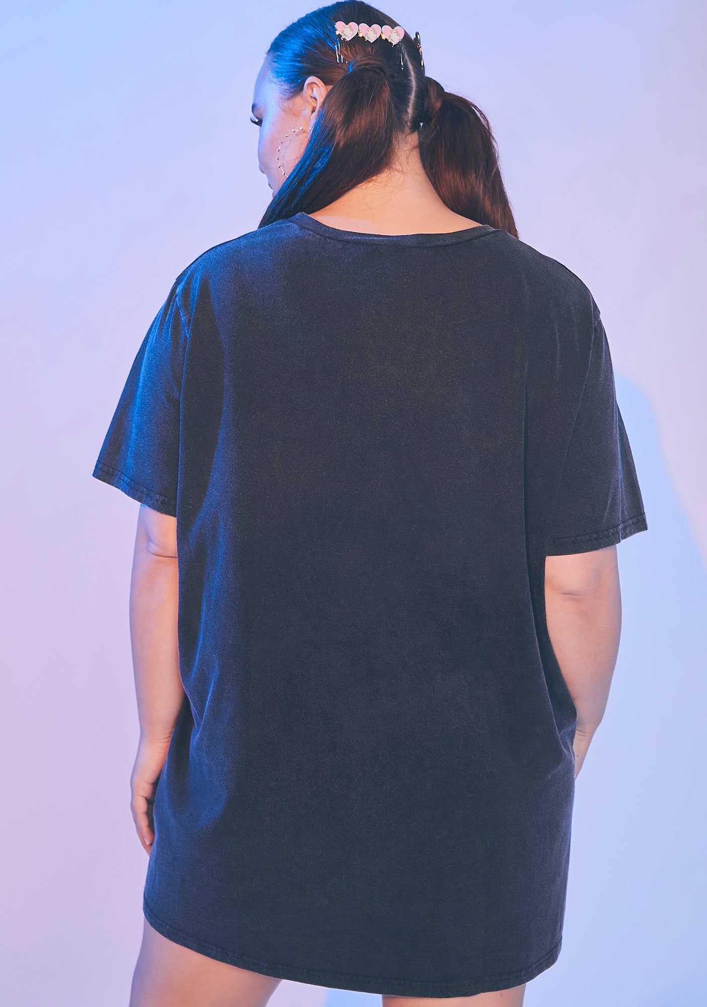 Plus Starshine Affection Airbrushed Oversized Tee sold by Dolls Kill product image thumbnail 2