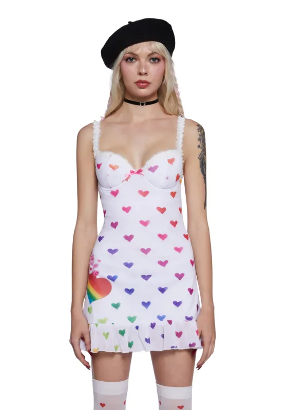 Cheering for You Mini Dress sold by Dolls Kill