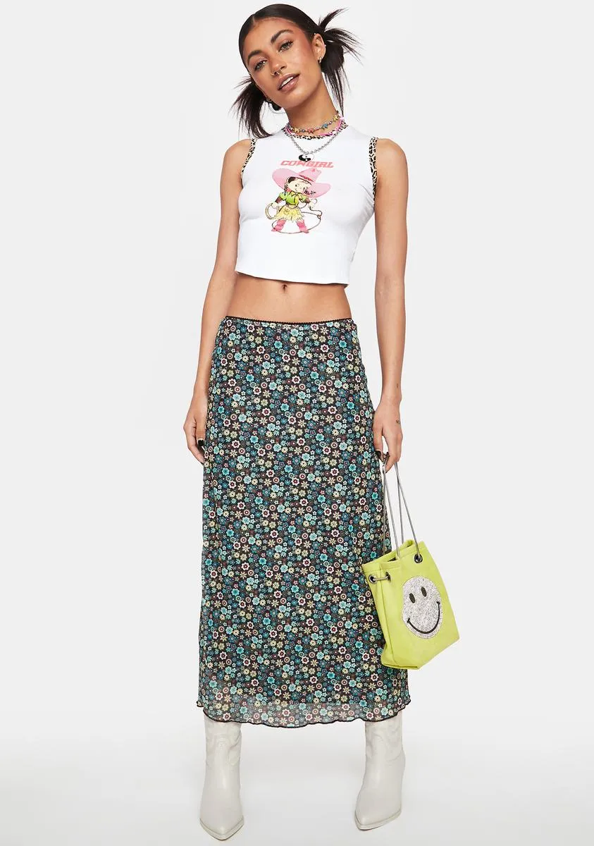 Floral Lassie Maxi Skirt sold by Dolls Kill product image thumbnail 2