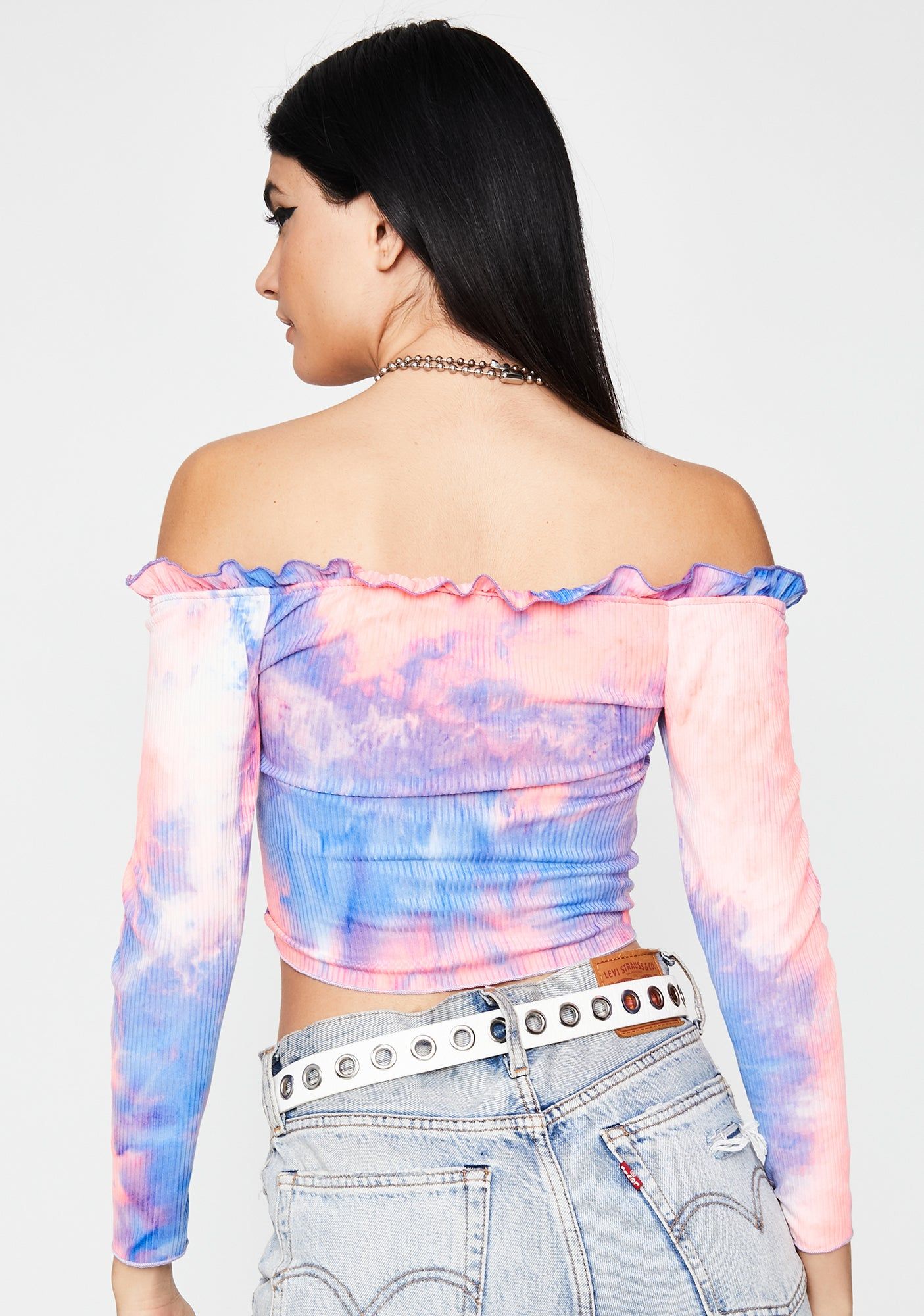 Purp One Two Three Ruched Top sold by Dolls Kill product image thumbnail 4