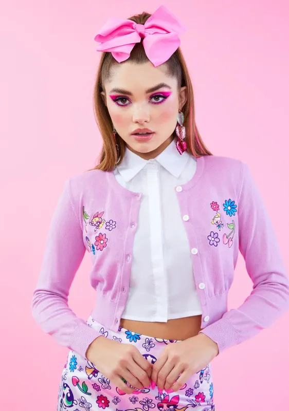 Little Angels Embroidered Cardigan sold by Dolls Kill