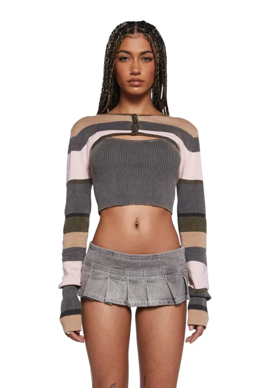 Shiree Tank Top And Shrug Set sold by Dolls Kill