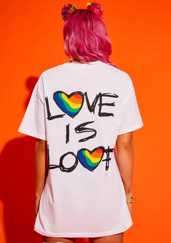 Love Is Love T-Shirt sold by Dolls Kill