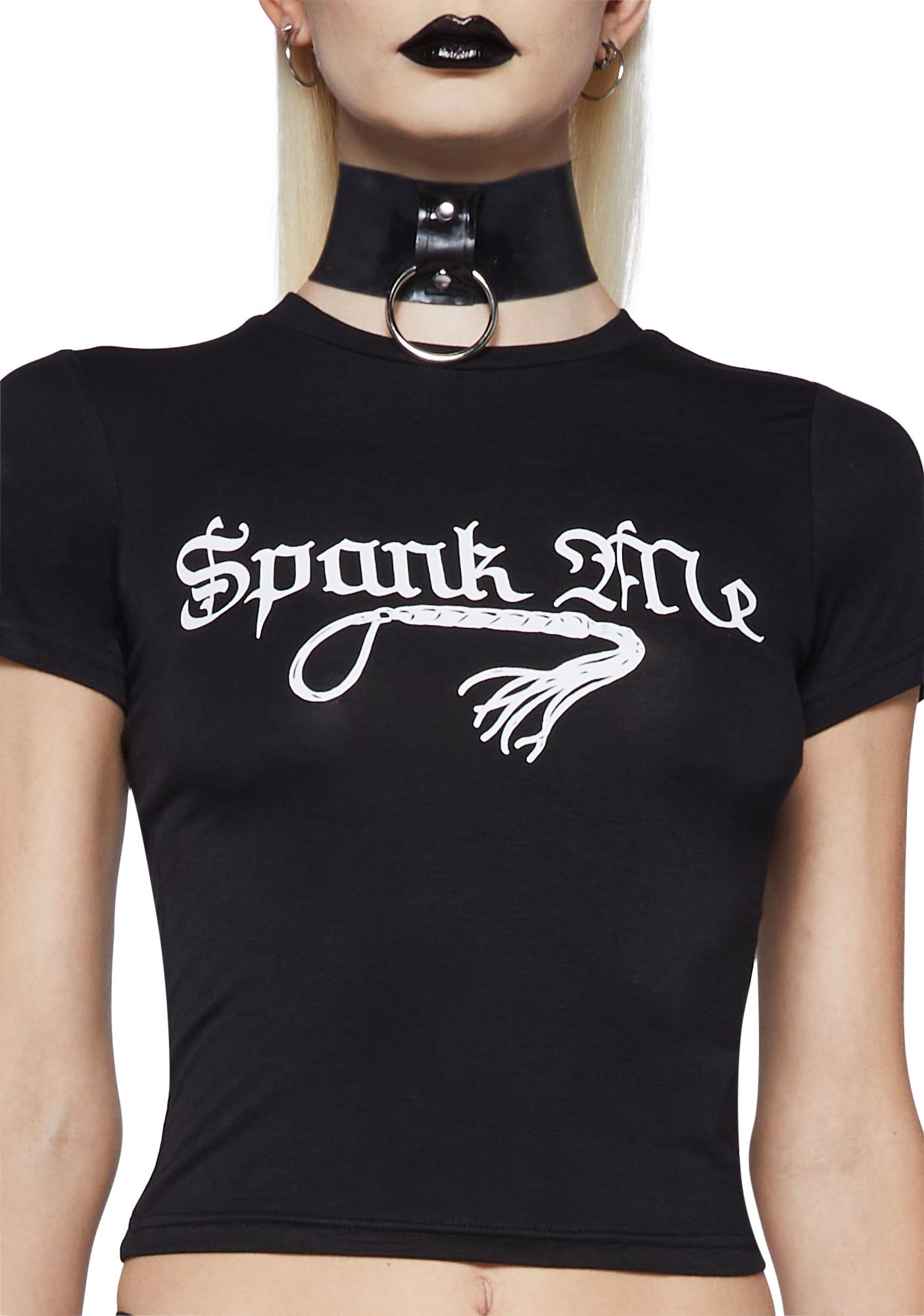 Indulge Me Baby Tee sold by Dolls Kill product image thumbnail 5