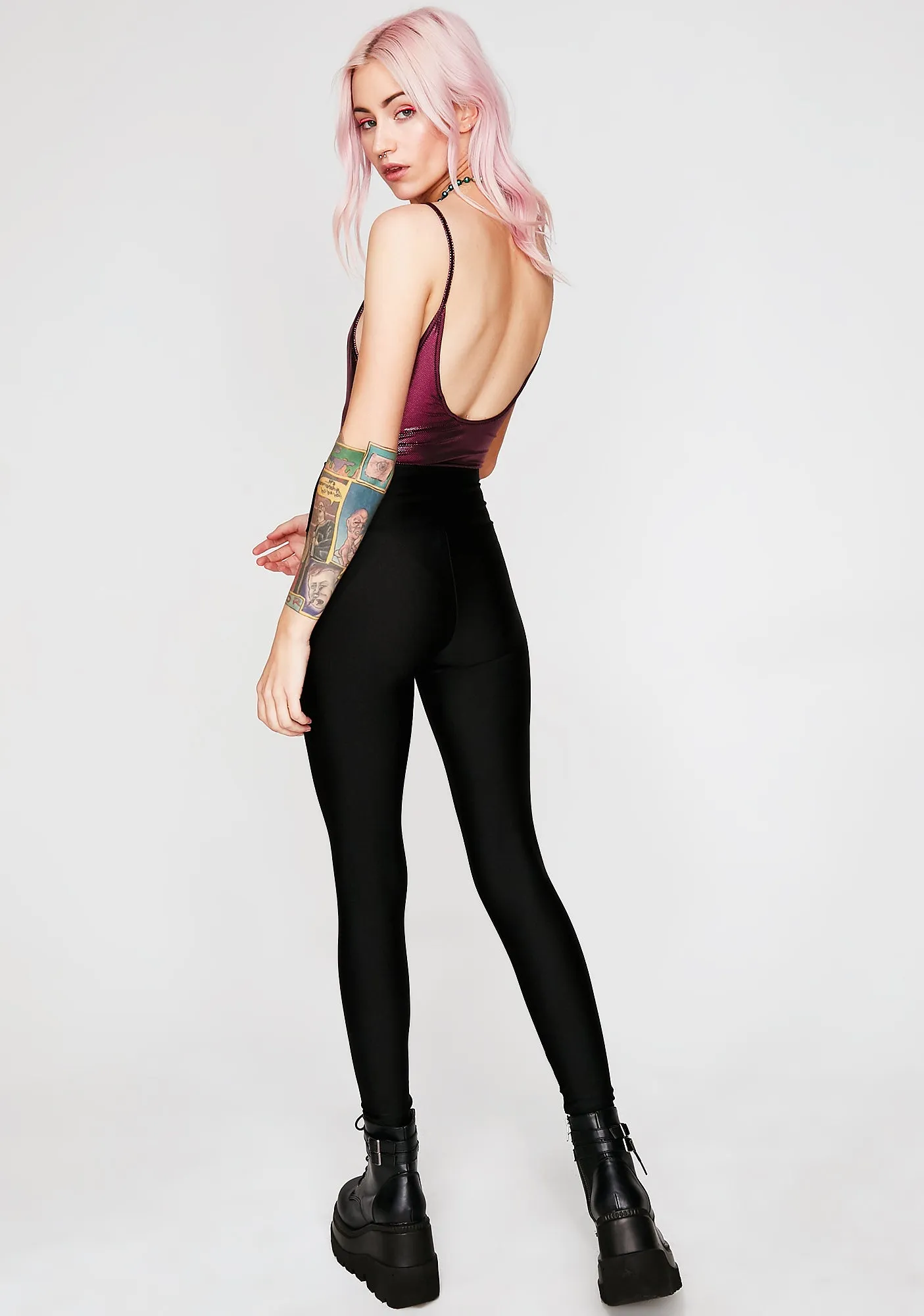 Night Pulled Together Leggings sold by Dolls Kill product image thumbnail 4