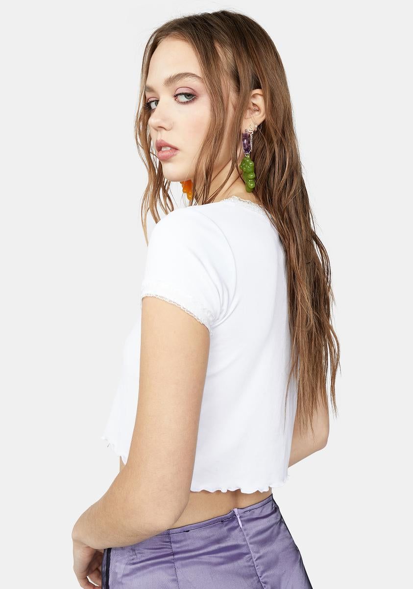 Exception To The Rule Crop Top sold by Dolls Kill product image thumbnail 4