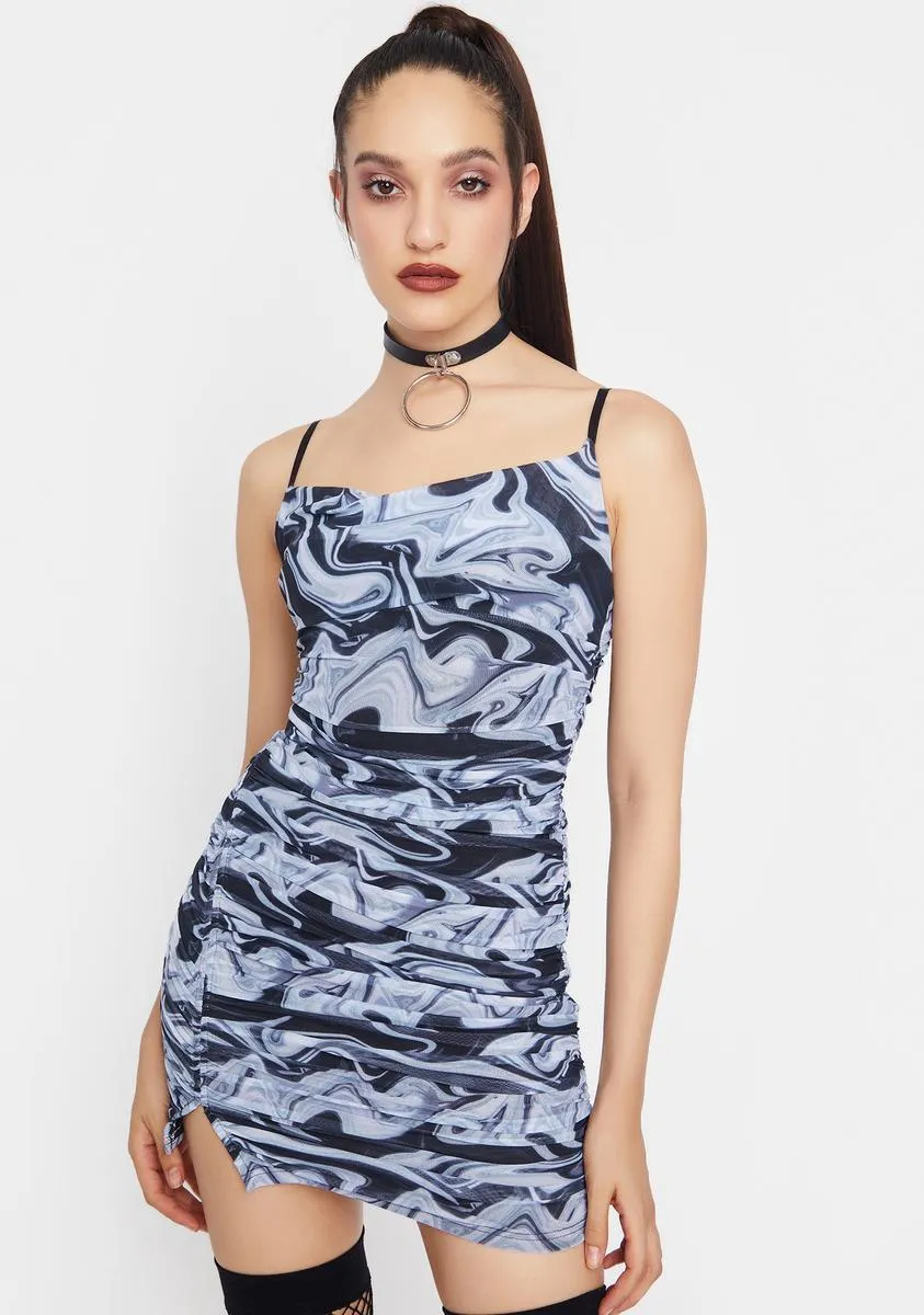 Think You're Slick Mini Dress sold by Dolls Kill