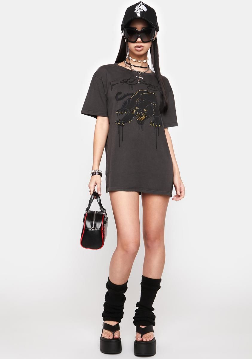 Crouching Panther Tee sold by Dolls Kill product image thumbnail 3