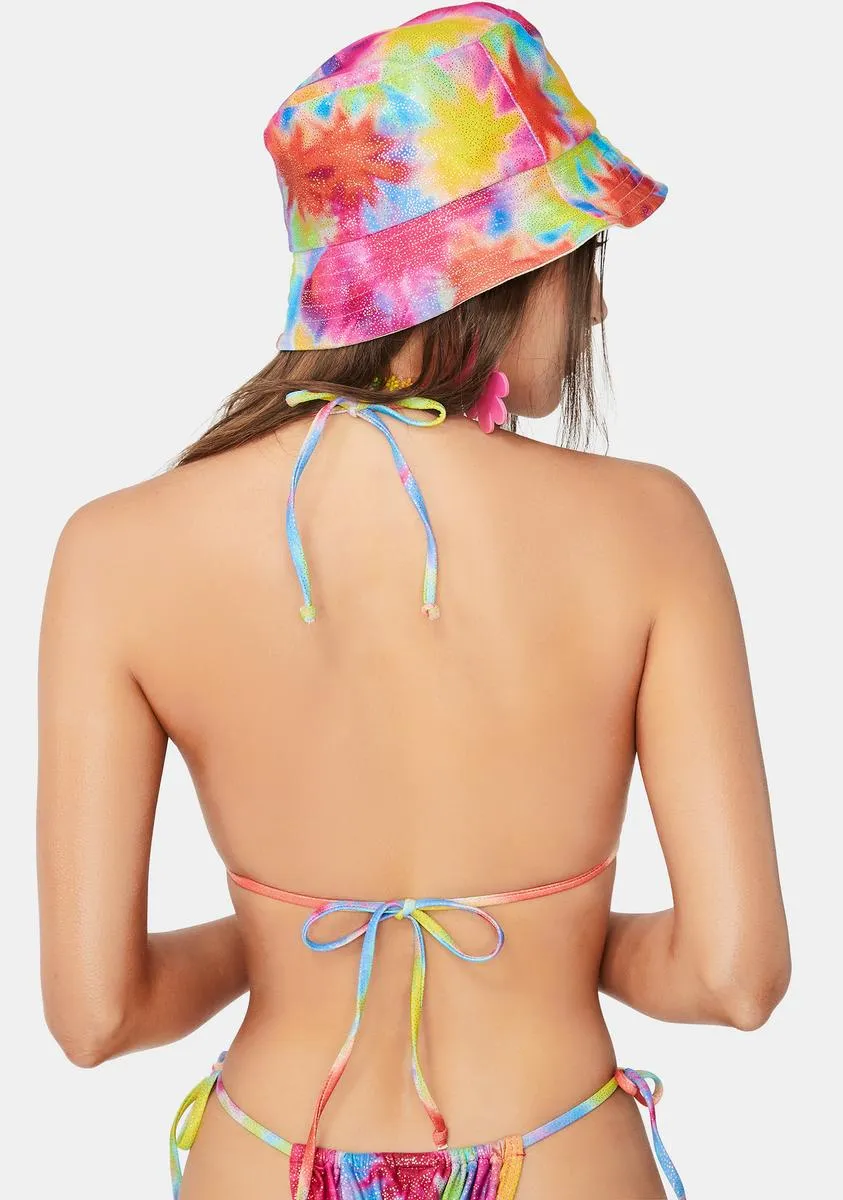 Tie Dye Aura Bikini Top sold by Dolls Kill product image thumbnail 4