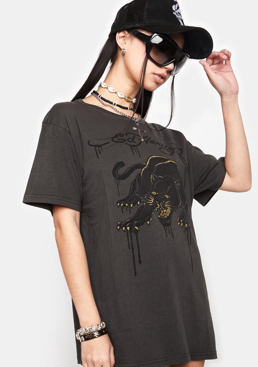 Crouching Panther Tee sold by Dolls Kill product image thumbnail 2