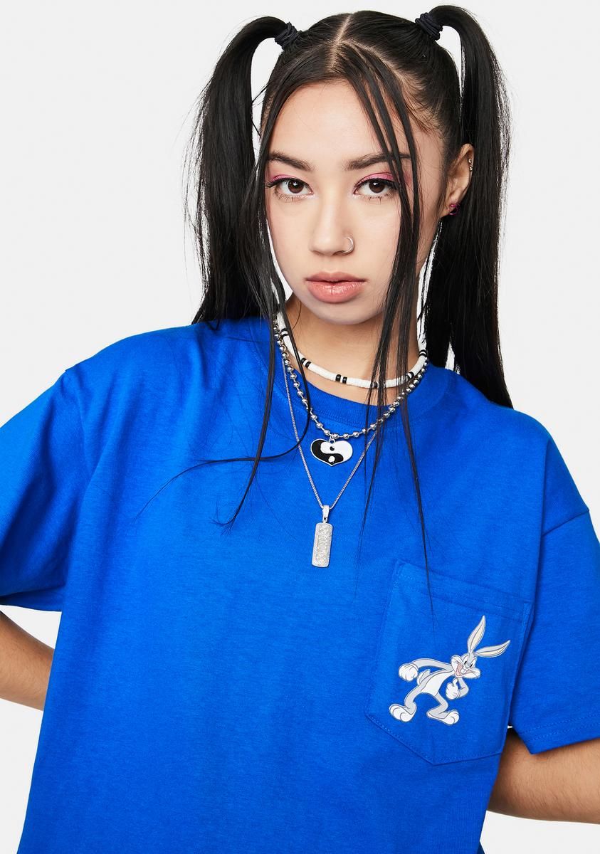 x Looney Tunes Bugs Pocket Tee sold by Dolls Kill product image thumbnail 4