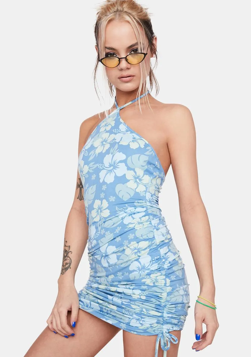 Pool Tropical Topics Hibiscus Dress sold by Dolls Kill product image thumbnail 2