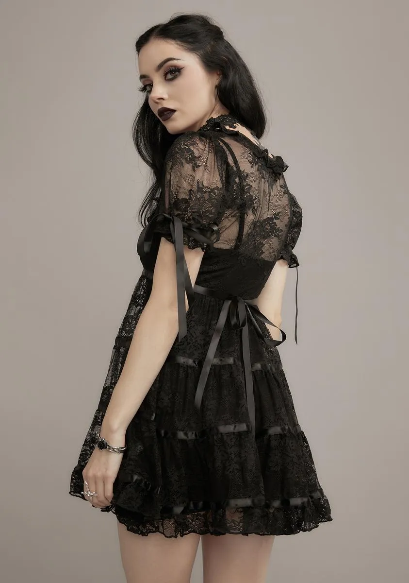 House On The Hill Mini Dress sold by Dolls Kill product image thumbnail 4