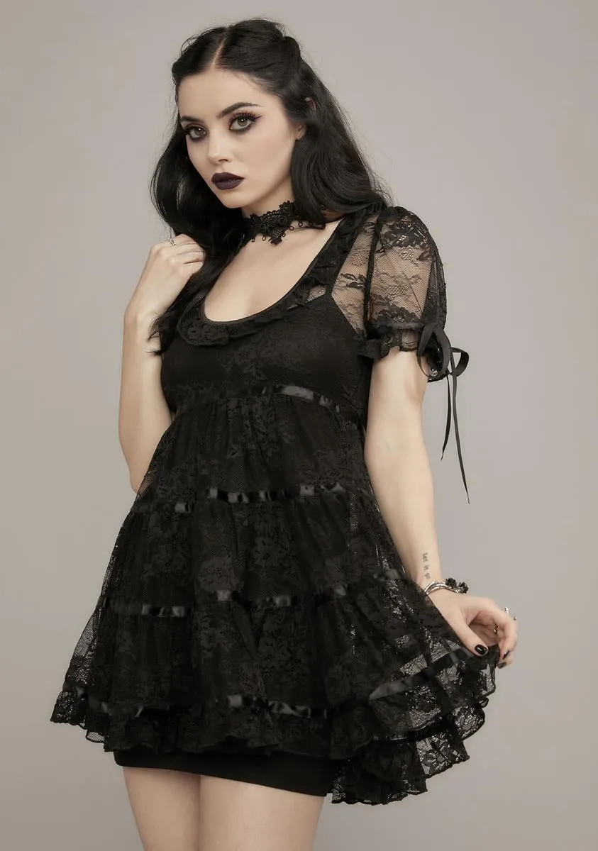 House On The Hill Mini Dress sold by Dolls Kill product image thumbnail 2