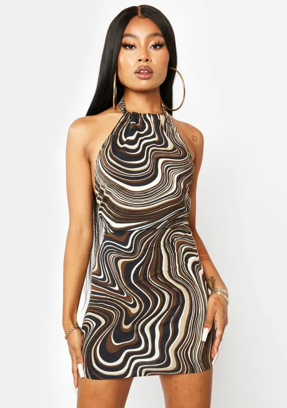 70s Ripple Jessica Mini Dress sold by Dolls Kill