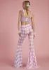 Put On A Show Mesh Flares sold by Dolls Kill