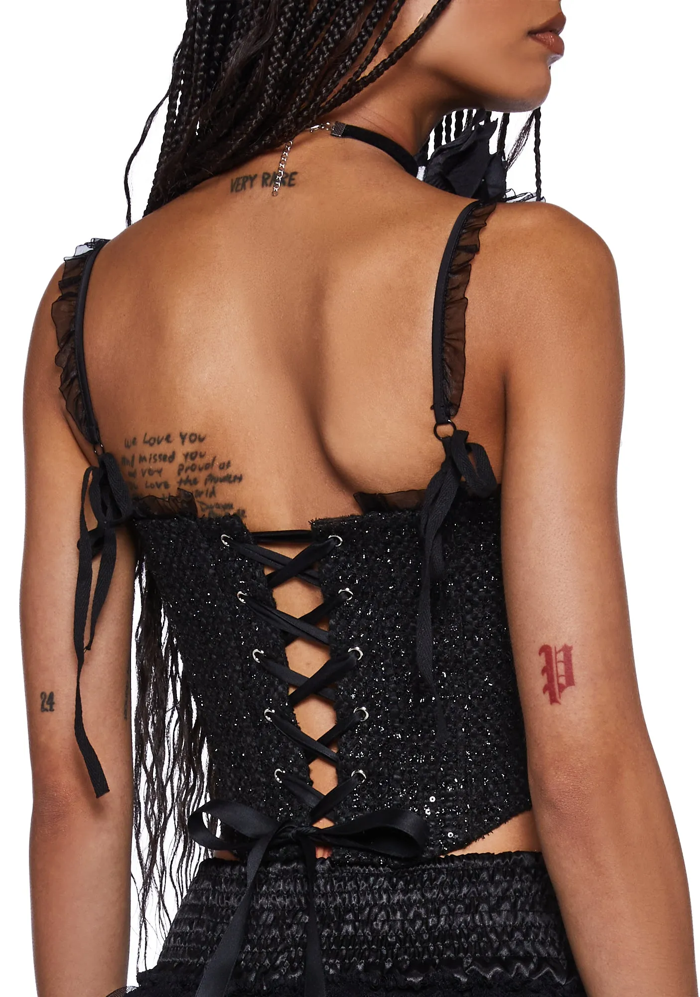 Rose Night Corset Top sold by Dolls Kill product image thumbnail 5