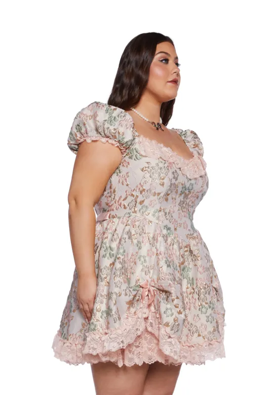 Peek A Beau Lingerie Set sold by Dolls Kill