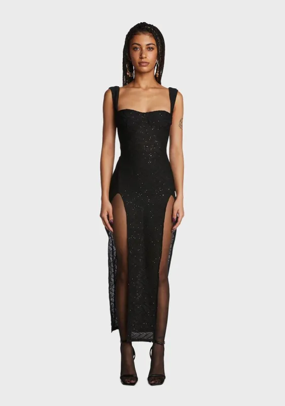 Last Call For Me Maxi Dress sold by Dolls Kill