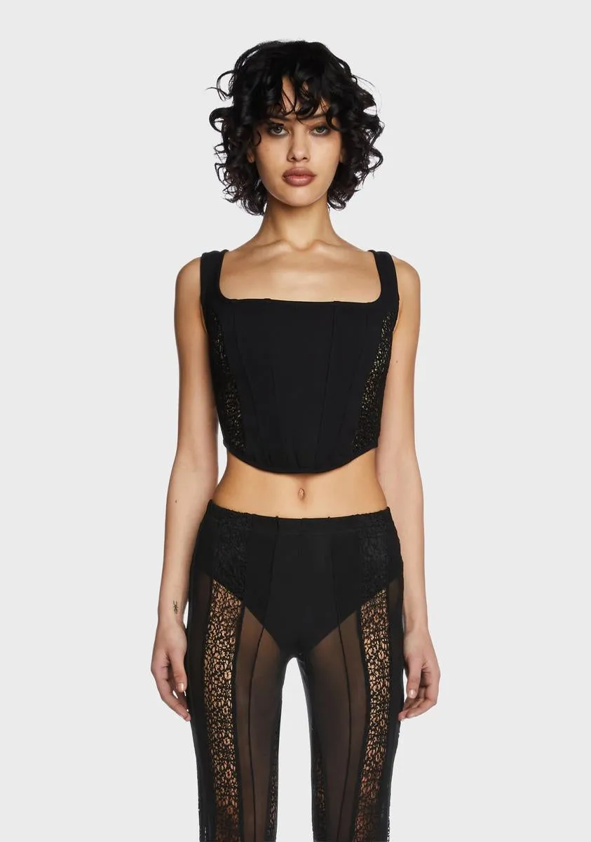 Wild Whims Bustier Top sold by Dolls Kill