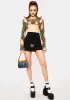 Meet Your Match Embroidered Skirt sold by Dolls Kill