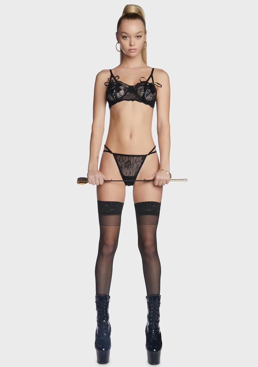 Still In Love Lace Lingerie Set sold by Dolls Kill product image thumbnail 3