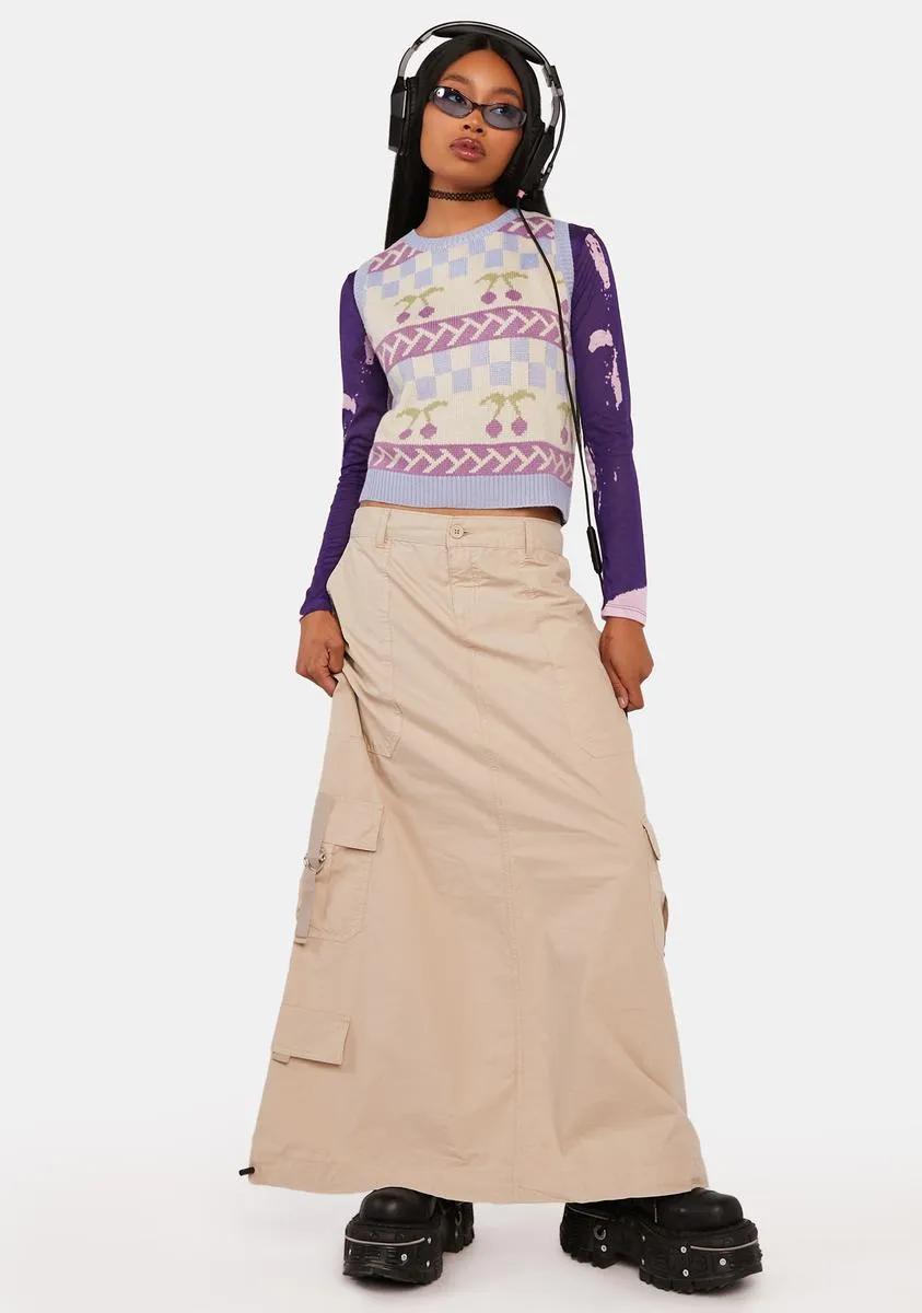 Picked First Knit Sweater Vest sold by Dolls Kill product image thumbnail 3