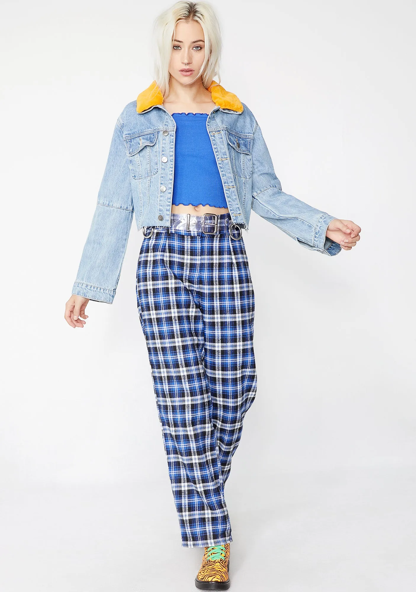 Berry When In Rome Crop Top sold by Dolls Kill product image thumbnail 5