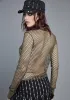 Downward Spiral Fishnet Top sold by Dolls Kill