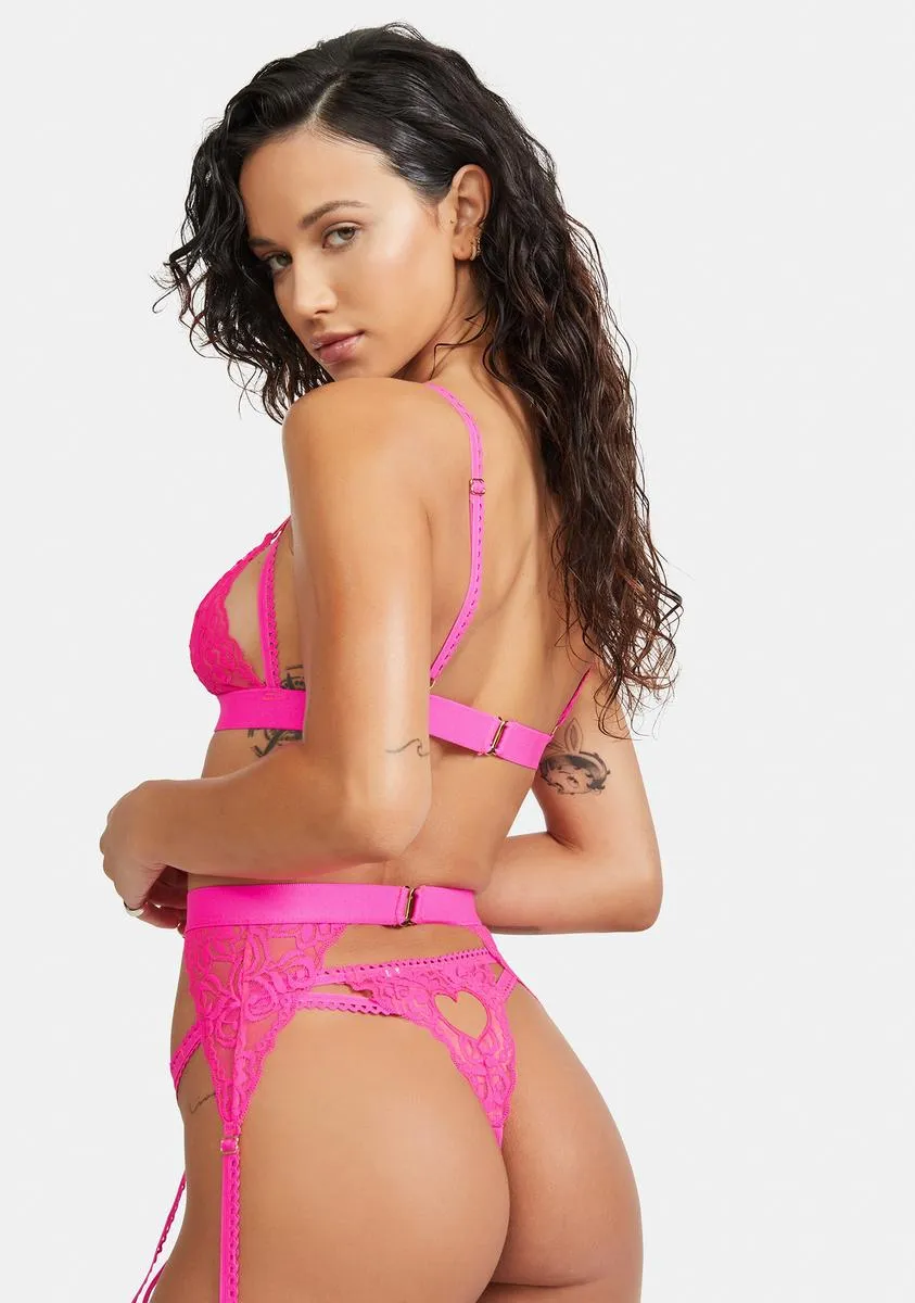 Sugar Tearin' Up My Heart Garter Set sold by Dolls Kill product image thumbnail 4