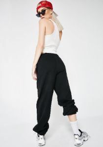 Onyx Logo Pants sold by Dolls Kill