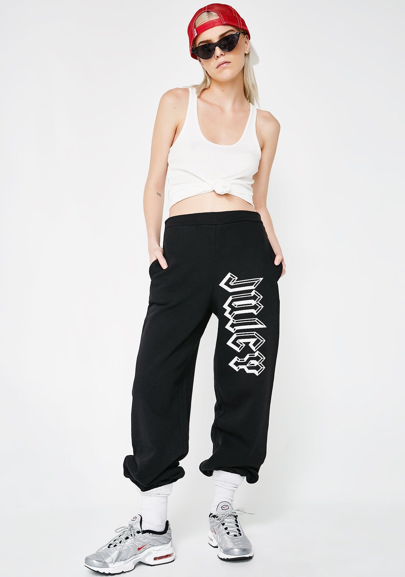 Onyx Logo Pants sold by Dolls Kill