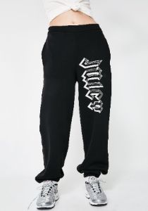 Onyx Logo Pants sold by Dolls Kill