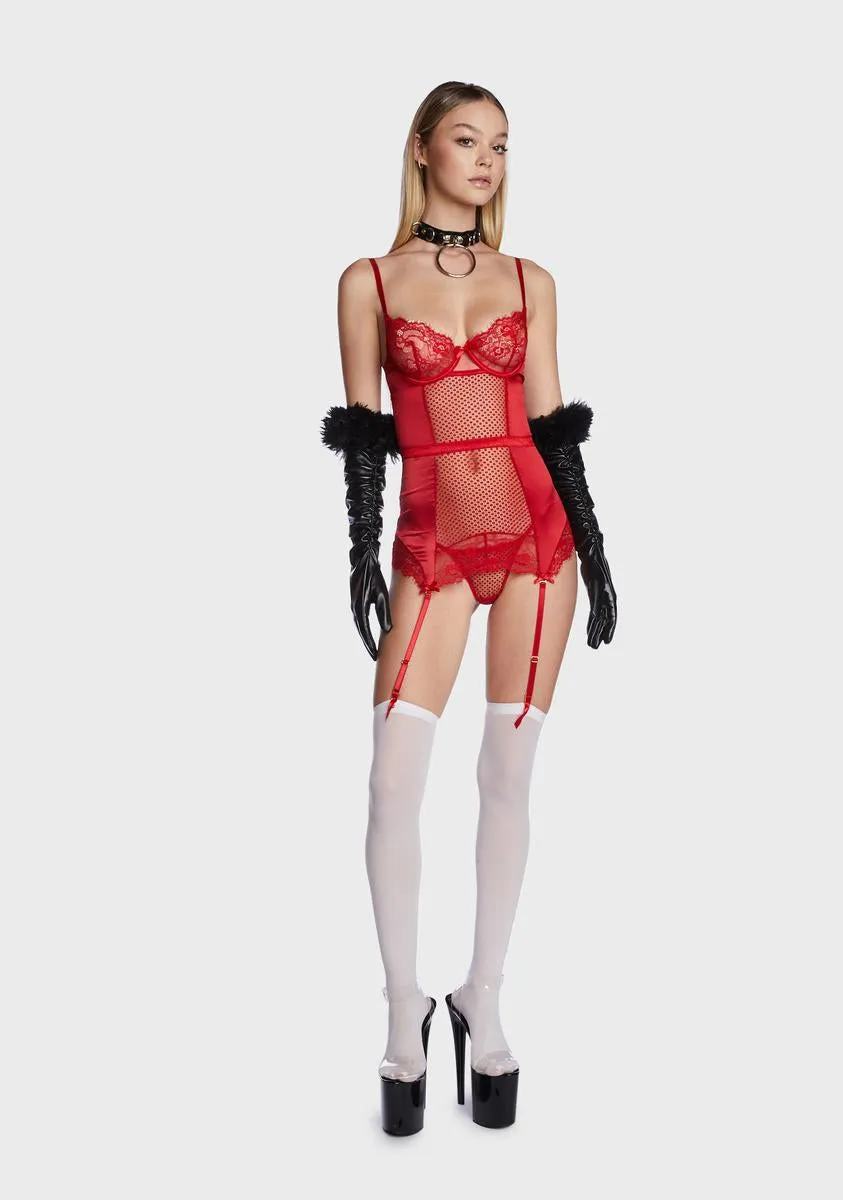 Hot For You Lingerie Set sold by Dolls Kill product image thumbnail 3