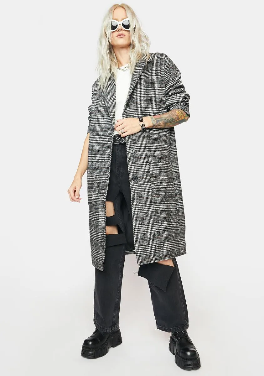 Houndstooth Ella Jacket sold by Dolls Kill product image thumbnail 3