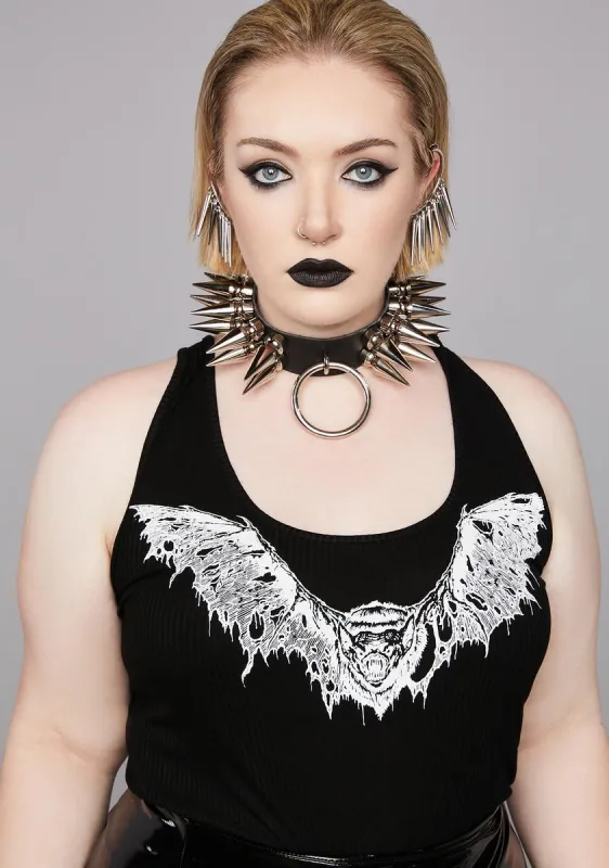 Plus Wicked Straight From Hell Graphic Tank sold by Dolls Kill
