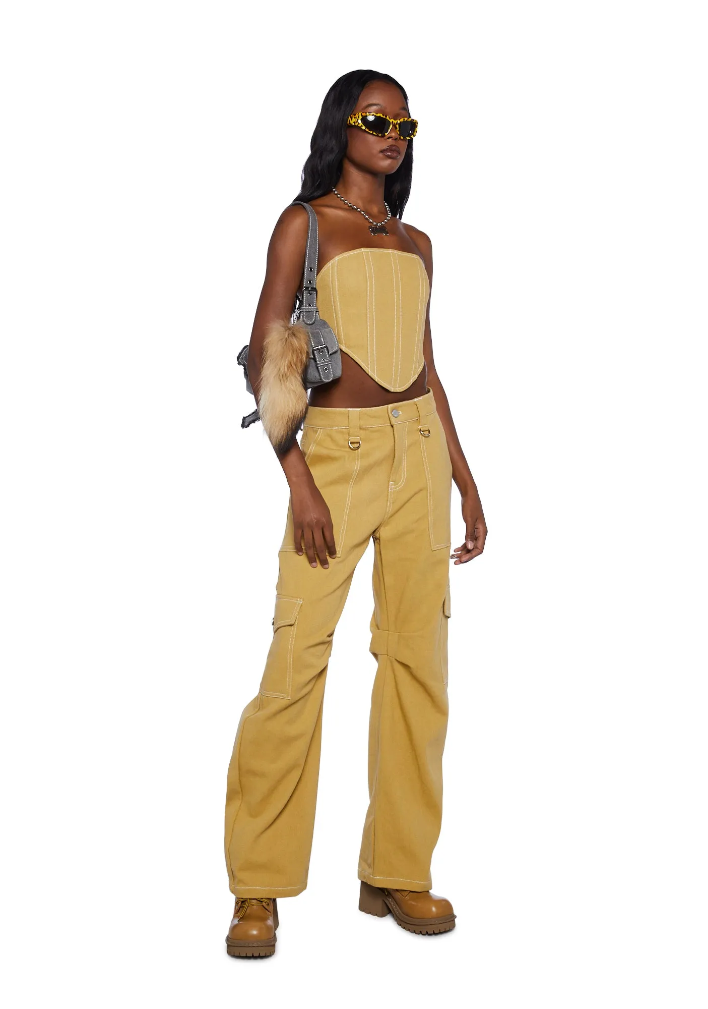 Ella Wide Leg Pants sold by Dolls Kill product image thumbnail 2