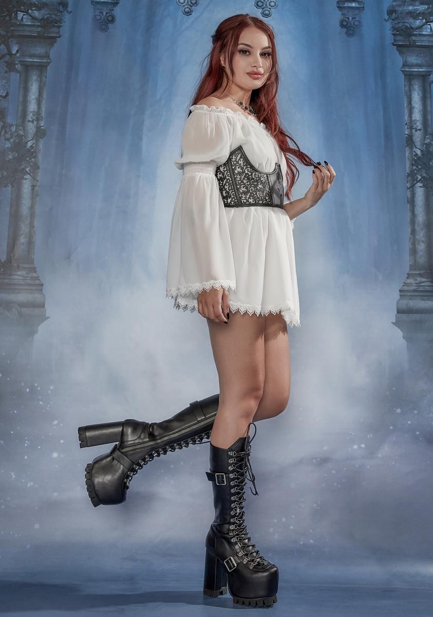 Perilous Journey Tunic Dress sold by Dolls Kill product image thumbnail 3