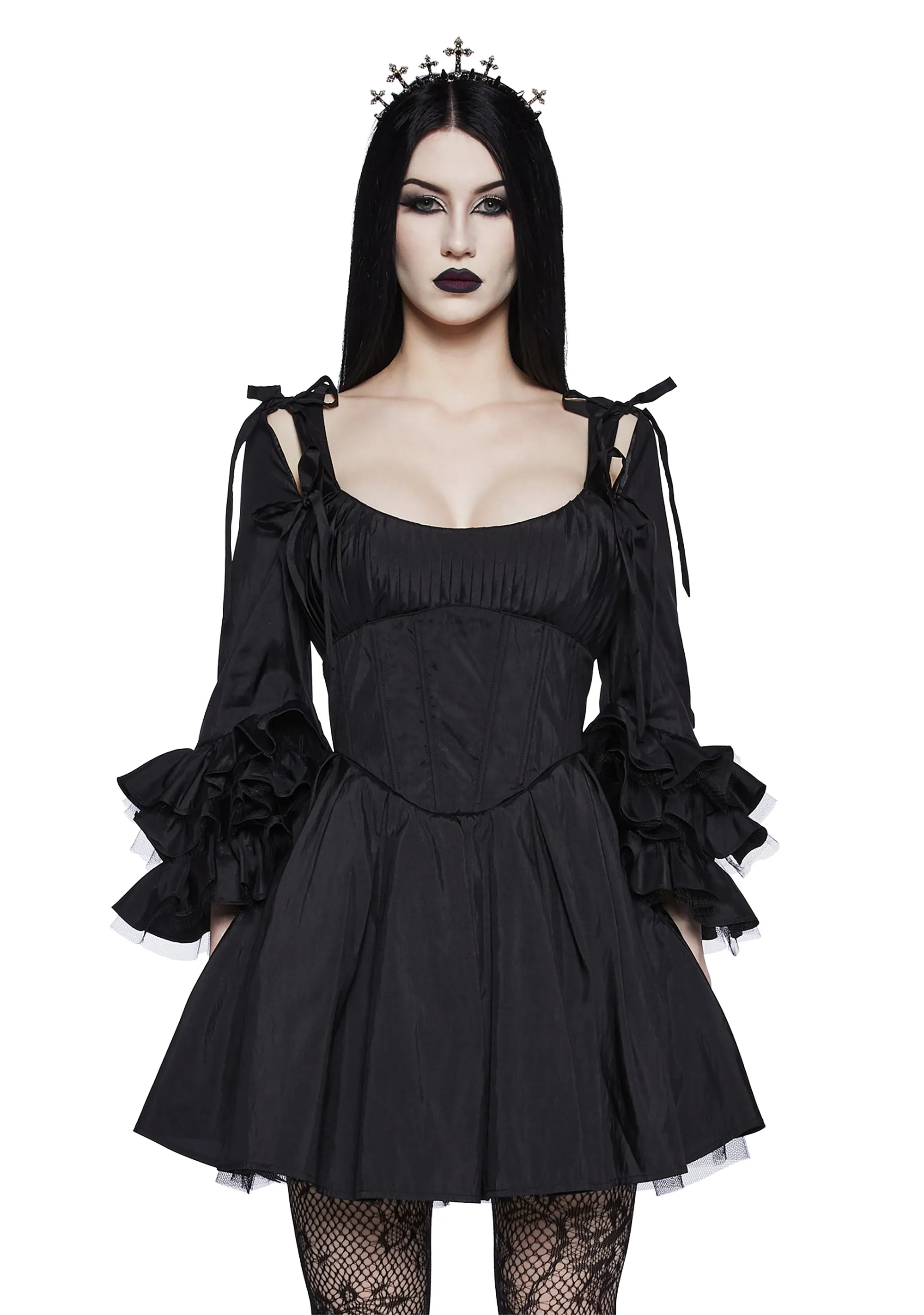 haunted hue mini dress Haunted Hue Mini Dress - Black