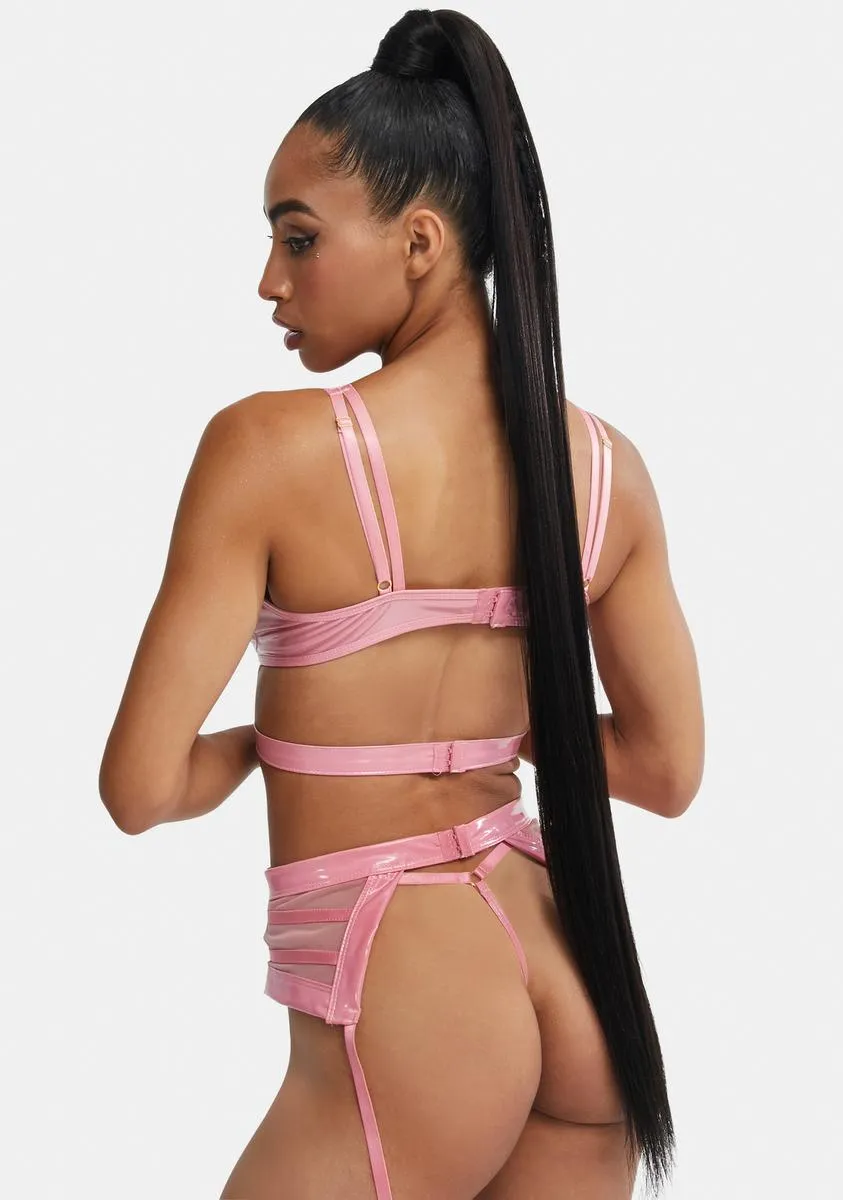 Bubblegum Bliss 3-Piece Garter Set sold by Dolls Kill product image thumbnail 4